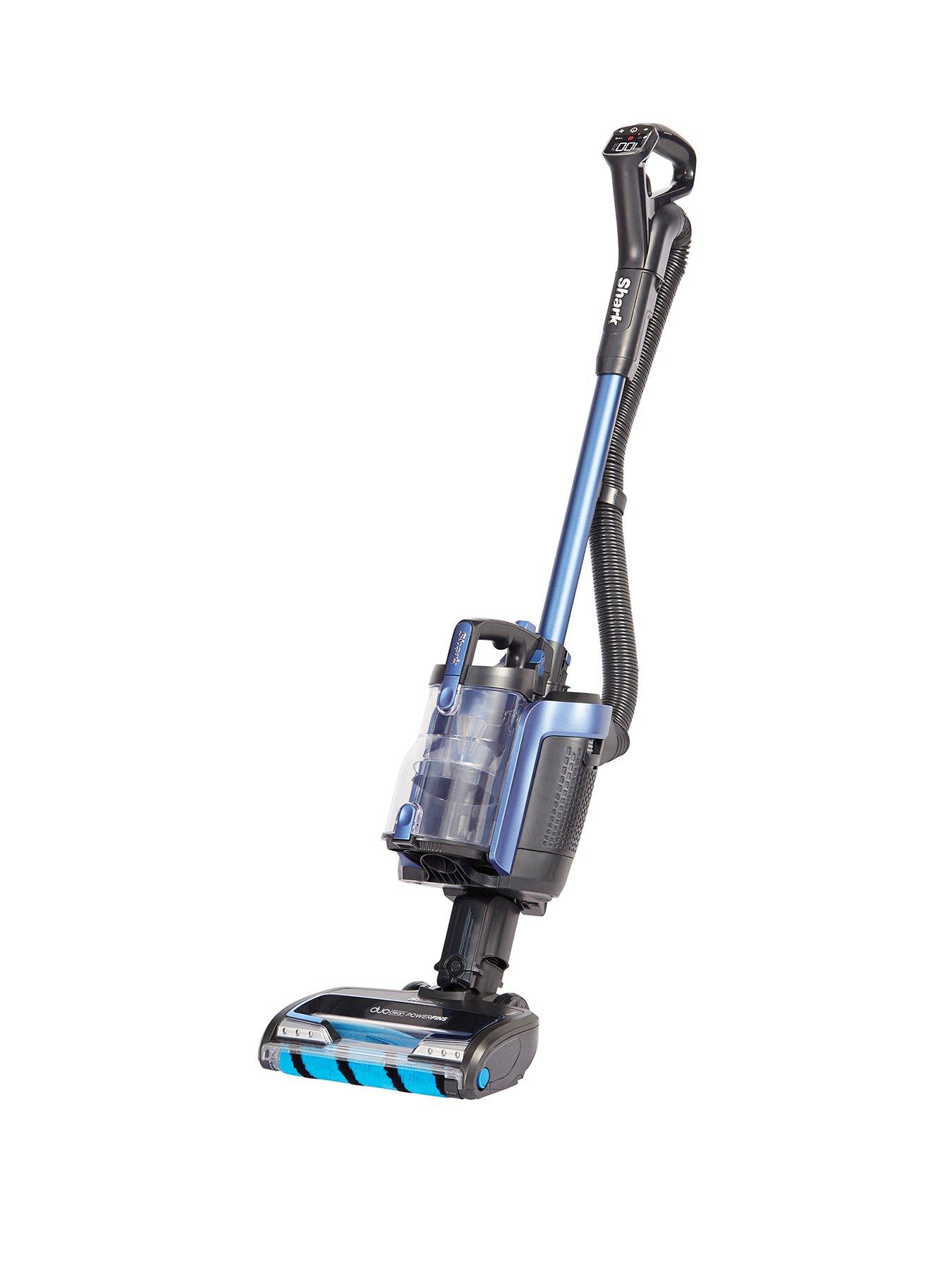 Product photograph of Shark Anti Hair Wrap Upright Cordless Vacuum Cleaner With Powerfins Powered Lift-away Amp Truepet - Icz300ukt from very.co.uk