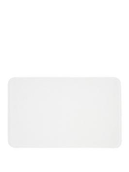 Product photograph of Catherine Lansfield Anti Bacterial Memory Foam Bath Mat from very.co.uk