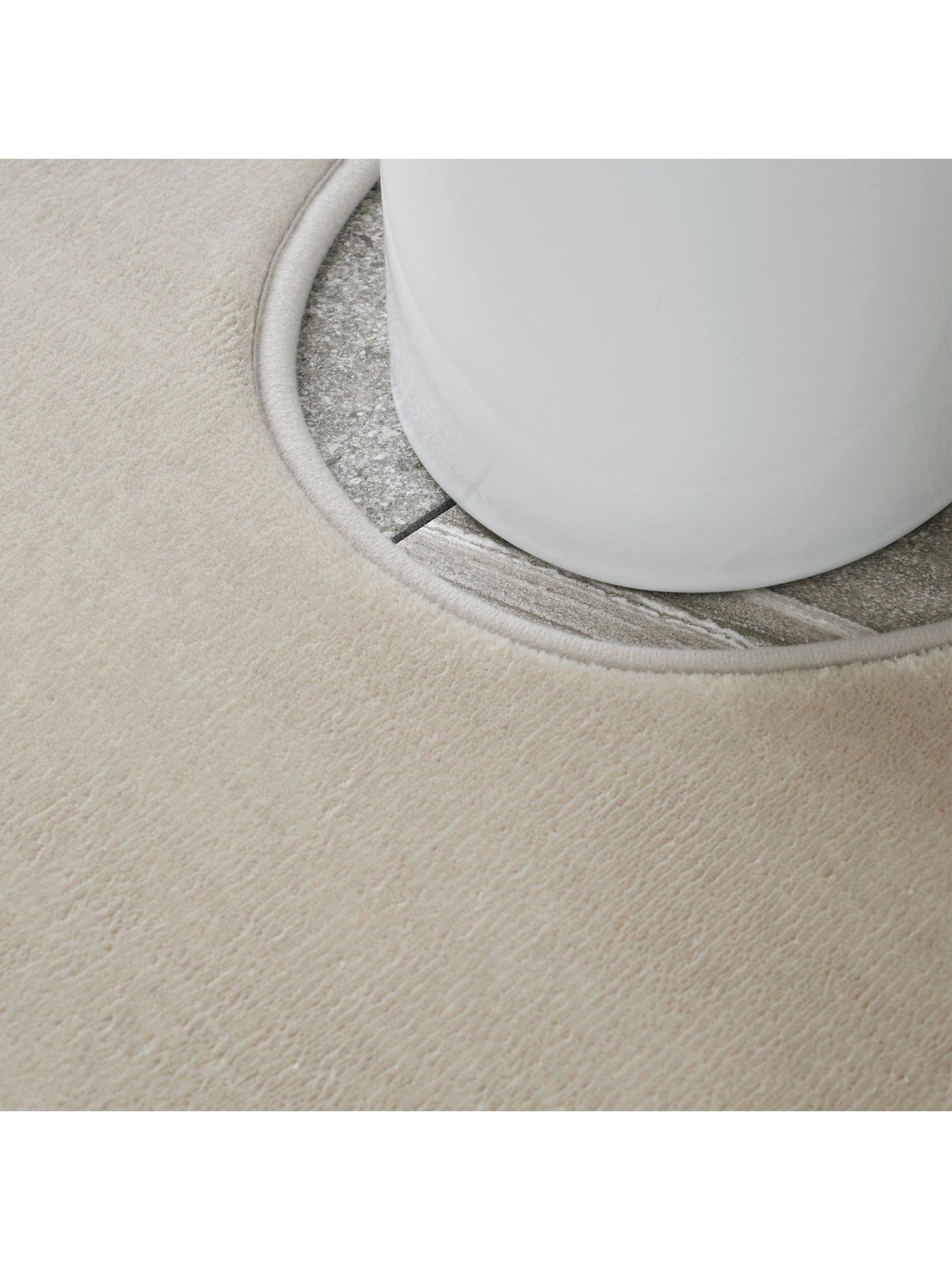 Image 5 of 6 of Catherine Lansfield Anti Bacterial Memory Foam Bath Mat &amp; Pedestal Mat Set