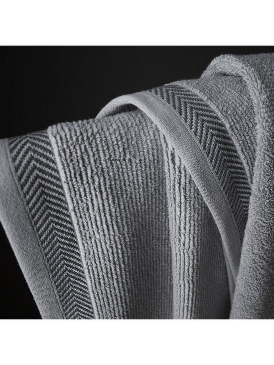 stillFront image of content-by-terence-conran-hanway-towel-collection-grey