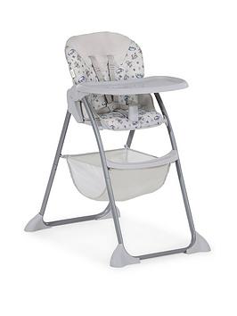 Product photograph of Hauck Sit N Fold Pooh Exploring High Chair from very.co.uk