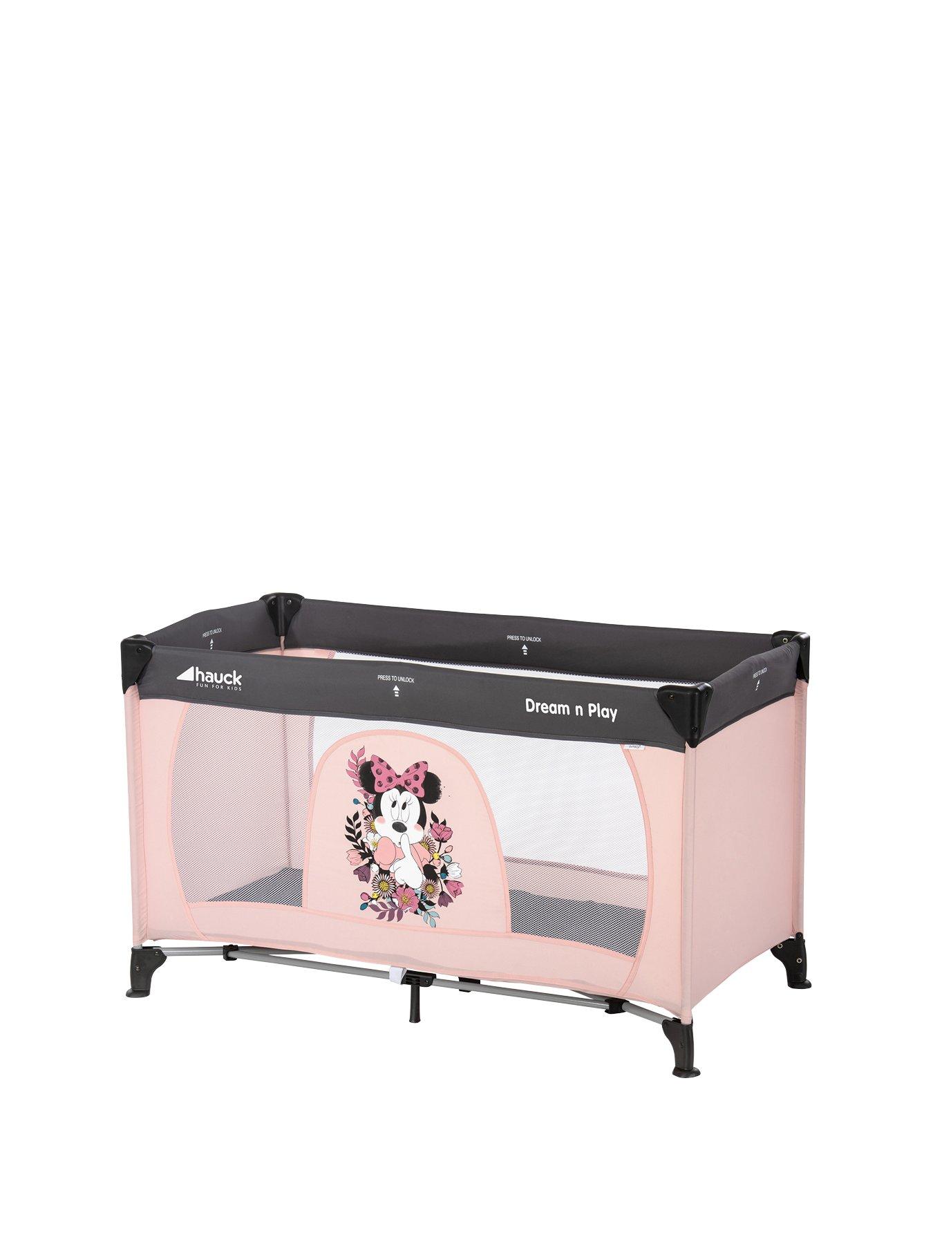 Hauck Disney Dream'N Play Travel Cot - Minnie Sweetheart