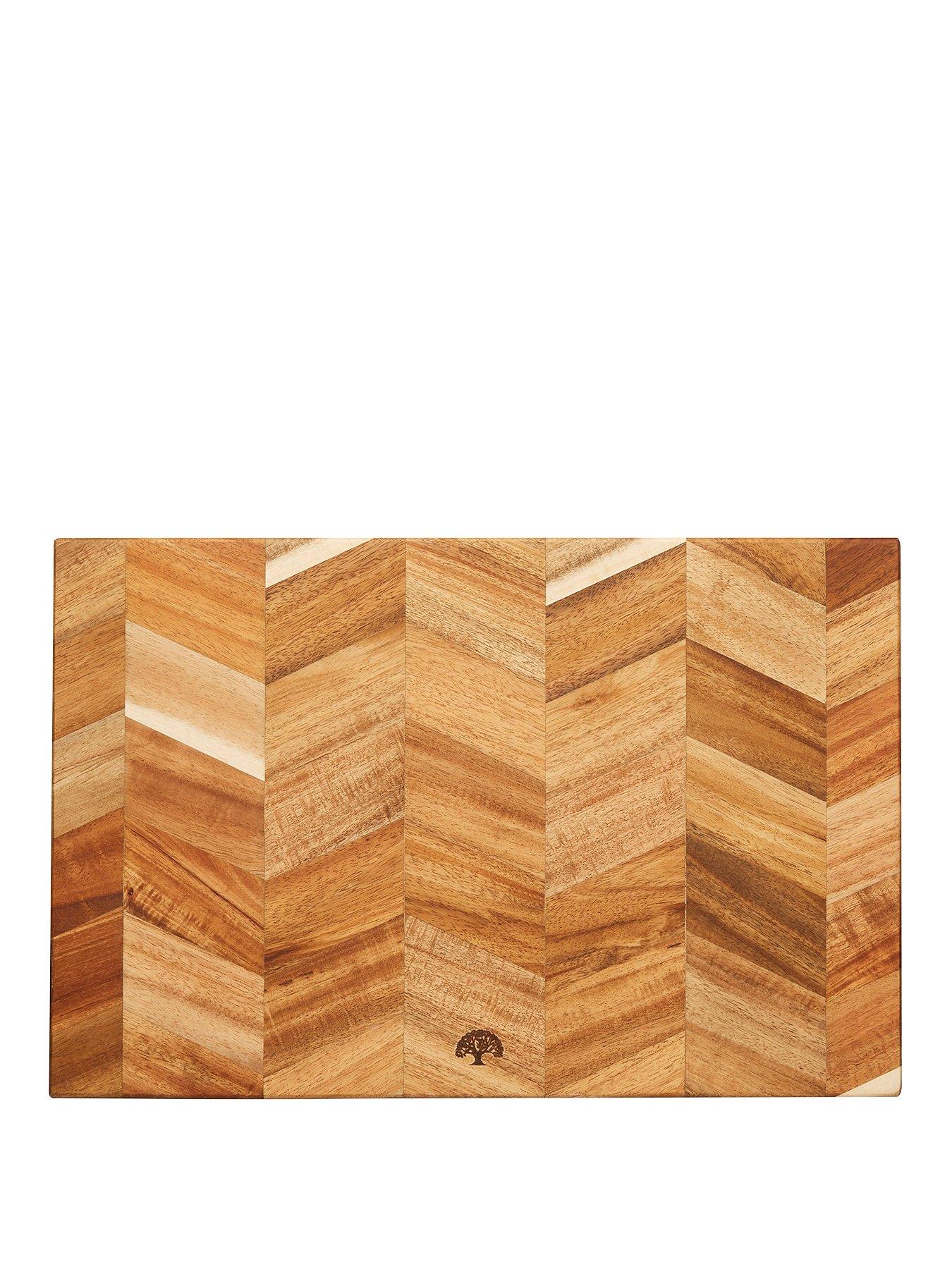 Product photograph of Tower Barbary Oak Rectangle Chopping Board from very.co.uk