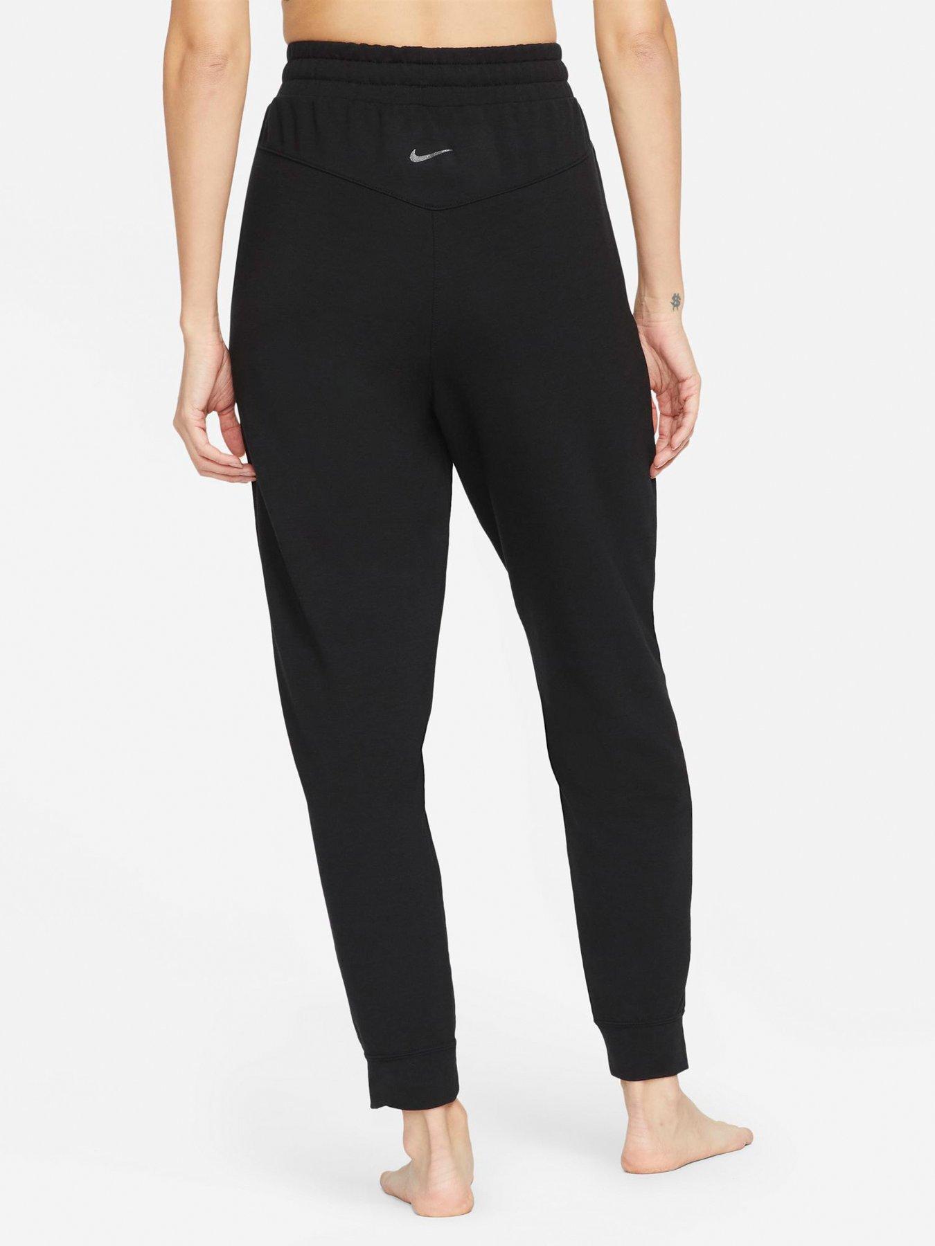 Nike Yoga DriFIT Joggers Black very.co.uk