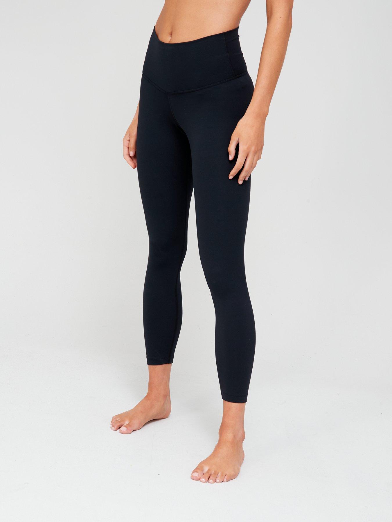 Nike Women's Df Yoga Legging - BLACK/GREY