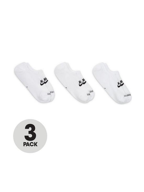 front image of nike-3-pack-ofnbspeveryday-plus-cushioned-socks-white