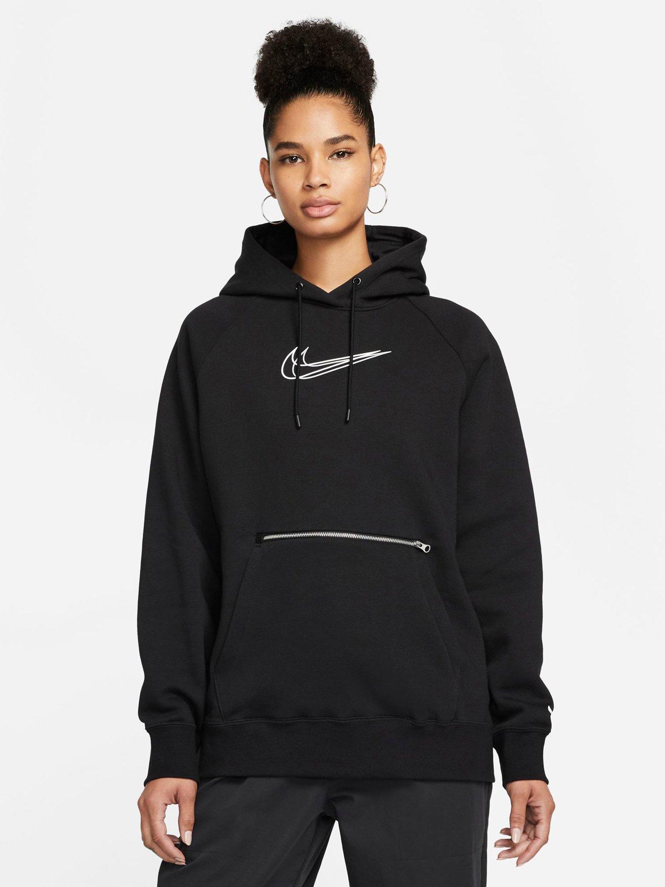 nike grid overhead hoodie