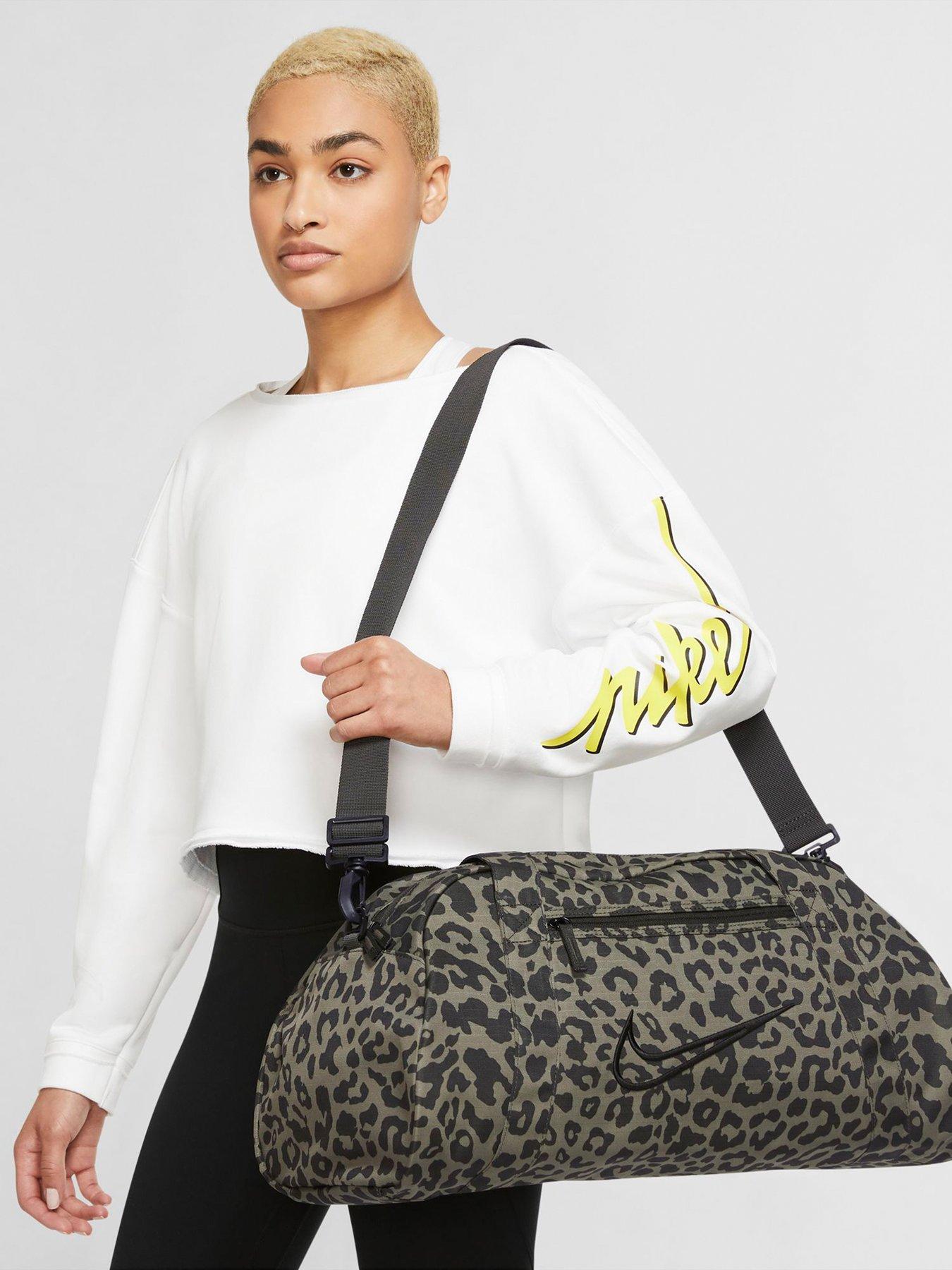 Nike Gym Club Duffel Bag Leopard Print very.co.uk