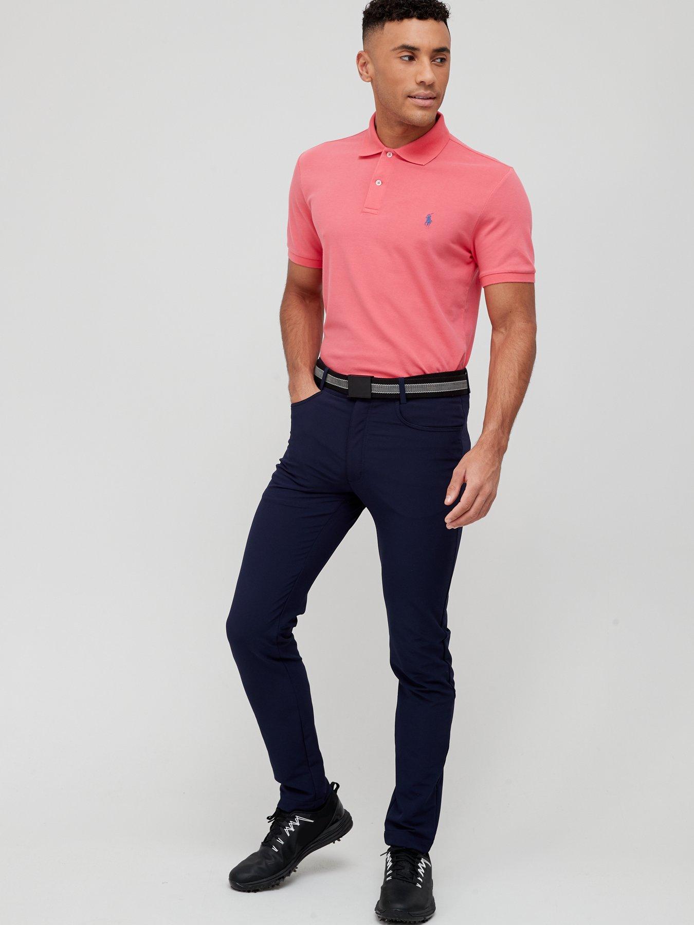 polo pink dress shirt