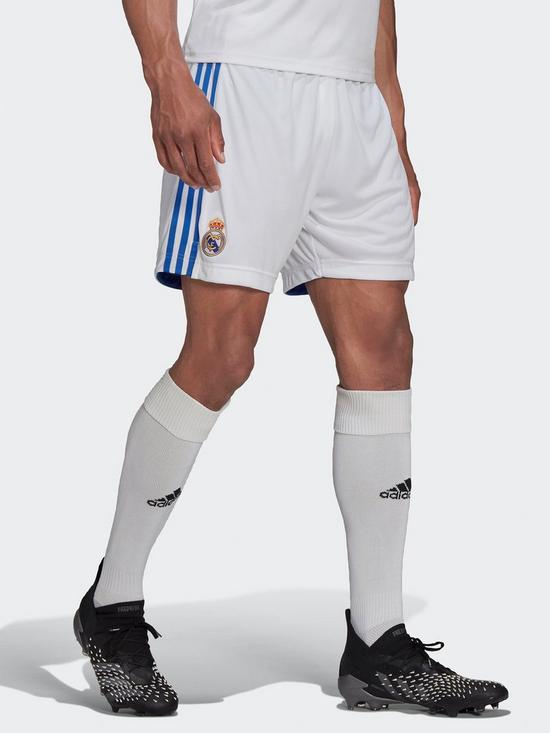 front image of adidas-real-madrid-2122-home-shorts