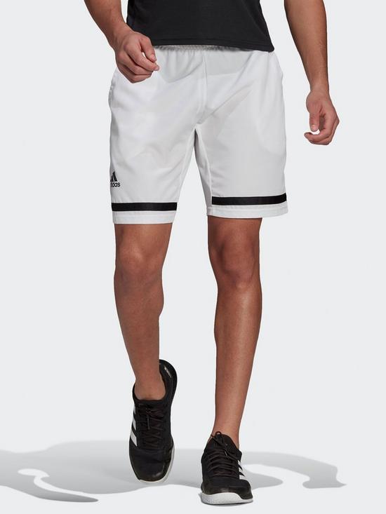 front image of adidas-tennis-club-shorts