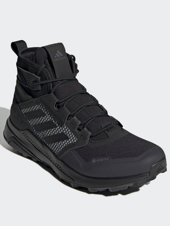 front image of adidas-terrex-trailmaker-mid-gtx-hiking-shoes