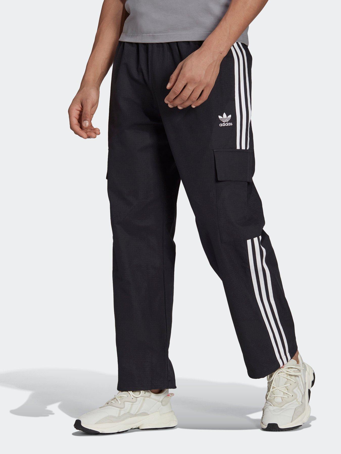 adidas Originals Adicolor Classics 3-stripes Cargo Tracksuit Bottoms, Black, Size Xs, Men