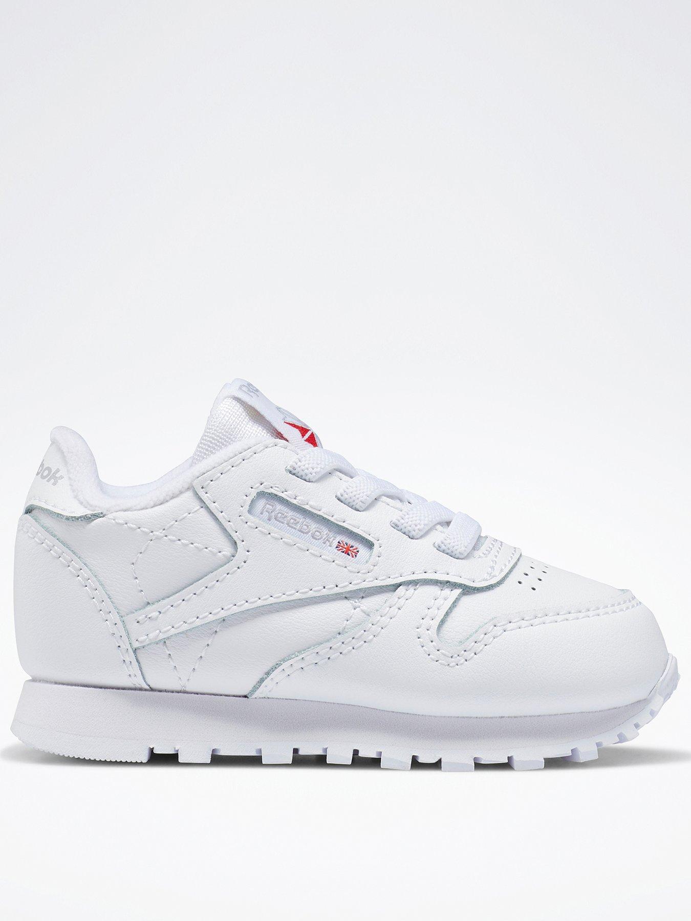 Infant white hotsell reebok classic