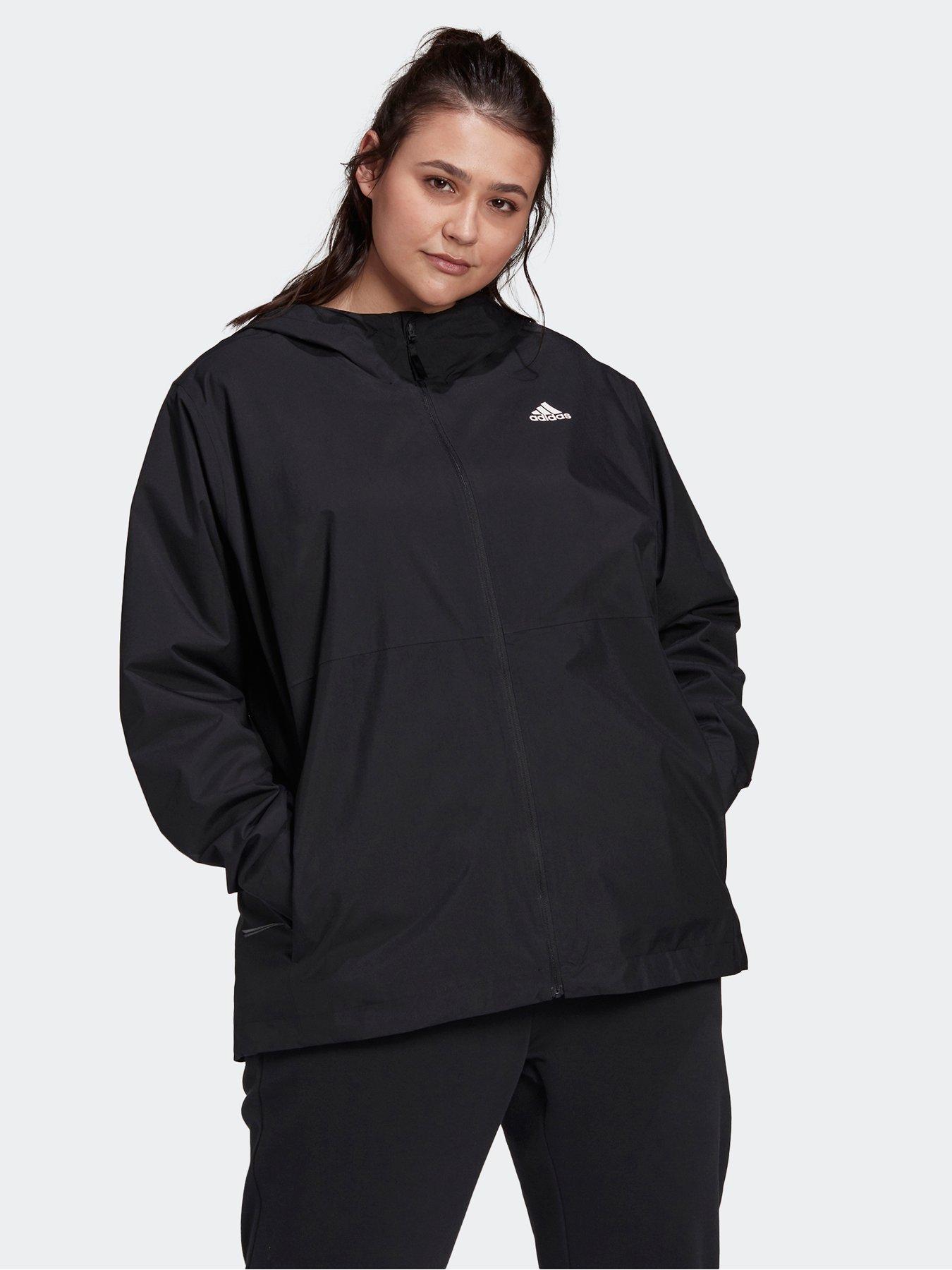 adidas plus size women's coats & jackets