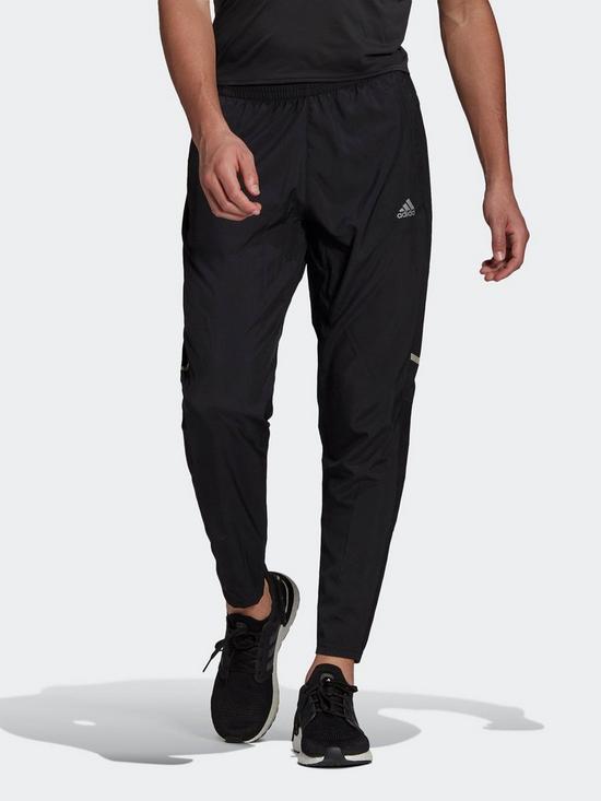 front image of adidas-own-the-run-cooler-joggers