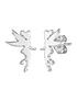  image of disney-tinkerbell-sterling-silver-ladies-earrings