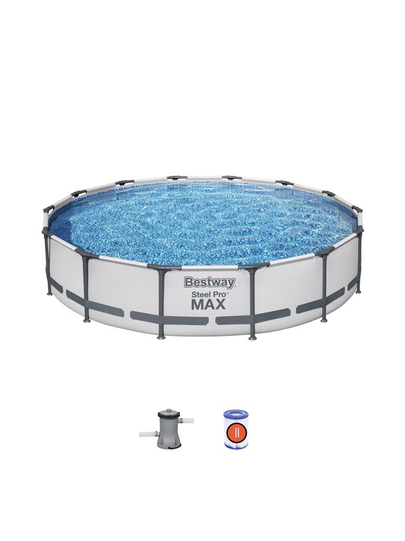 Bestway 14ft Steel Pro Max Pool With Filter Pump 