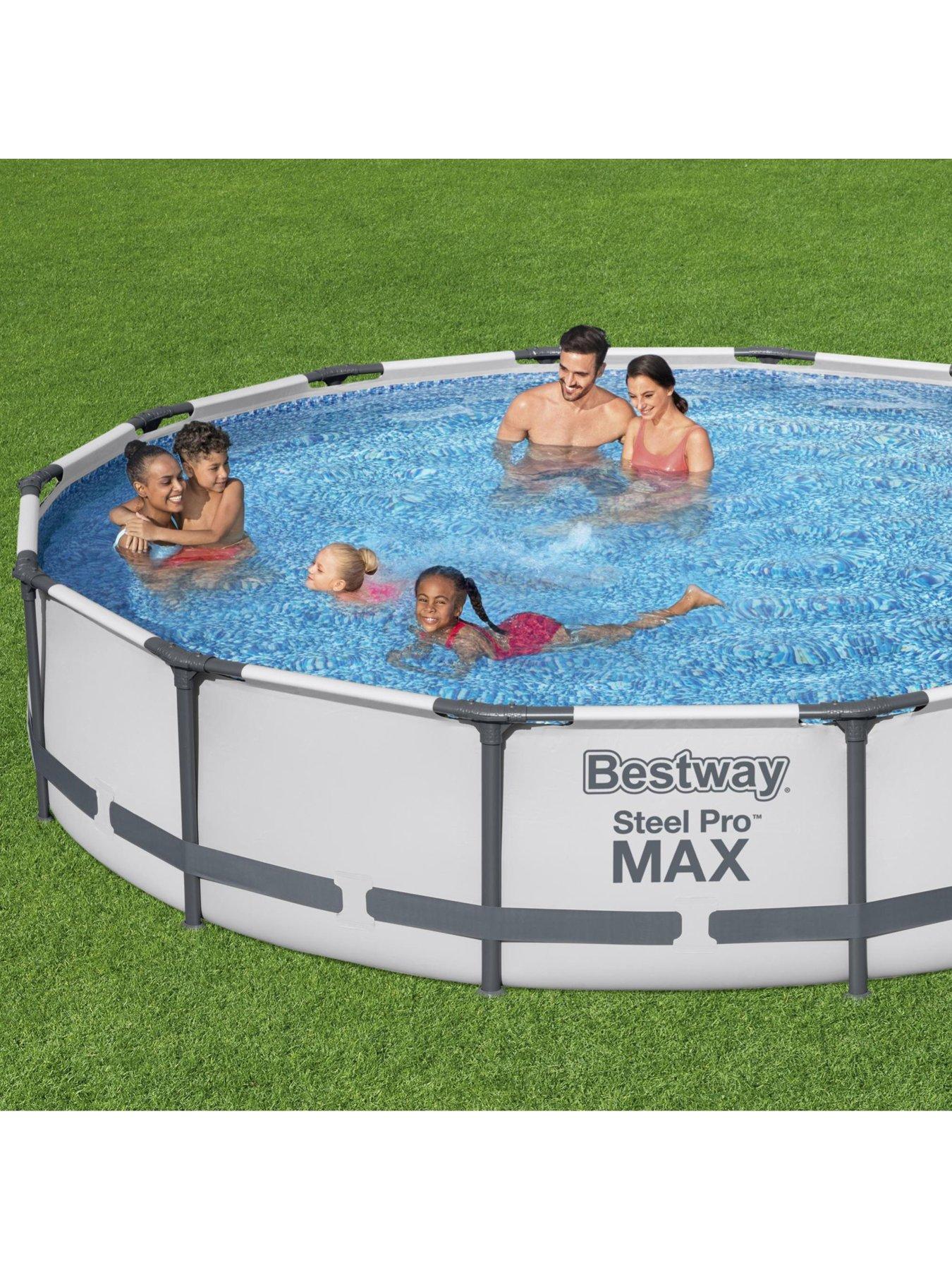 Image 2 of 6 of Bestway 14ft Steel Pro MAX Pool with Filter Pump