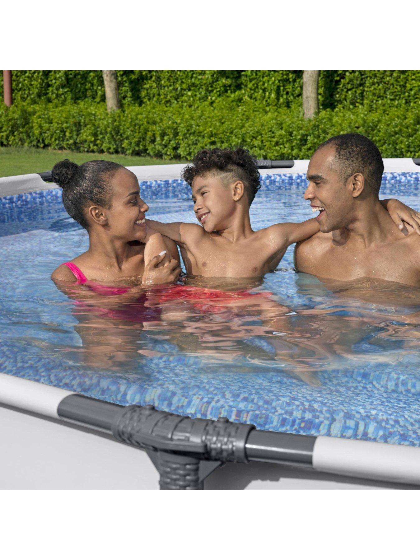 Image 3 of 6 of Bestway 14ft Steel Pro MAX Pool with Filter Pump