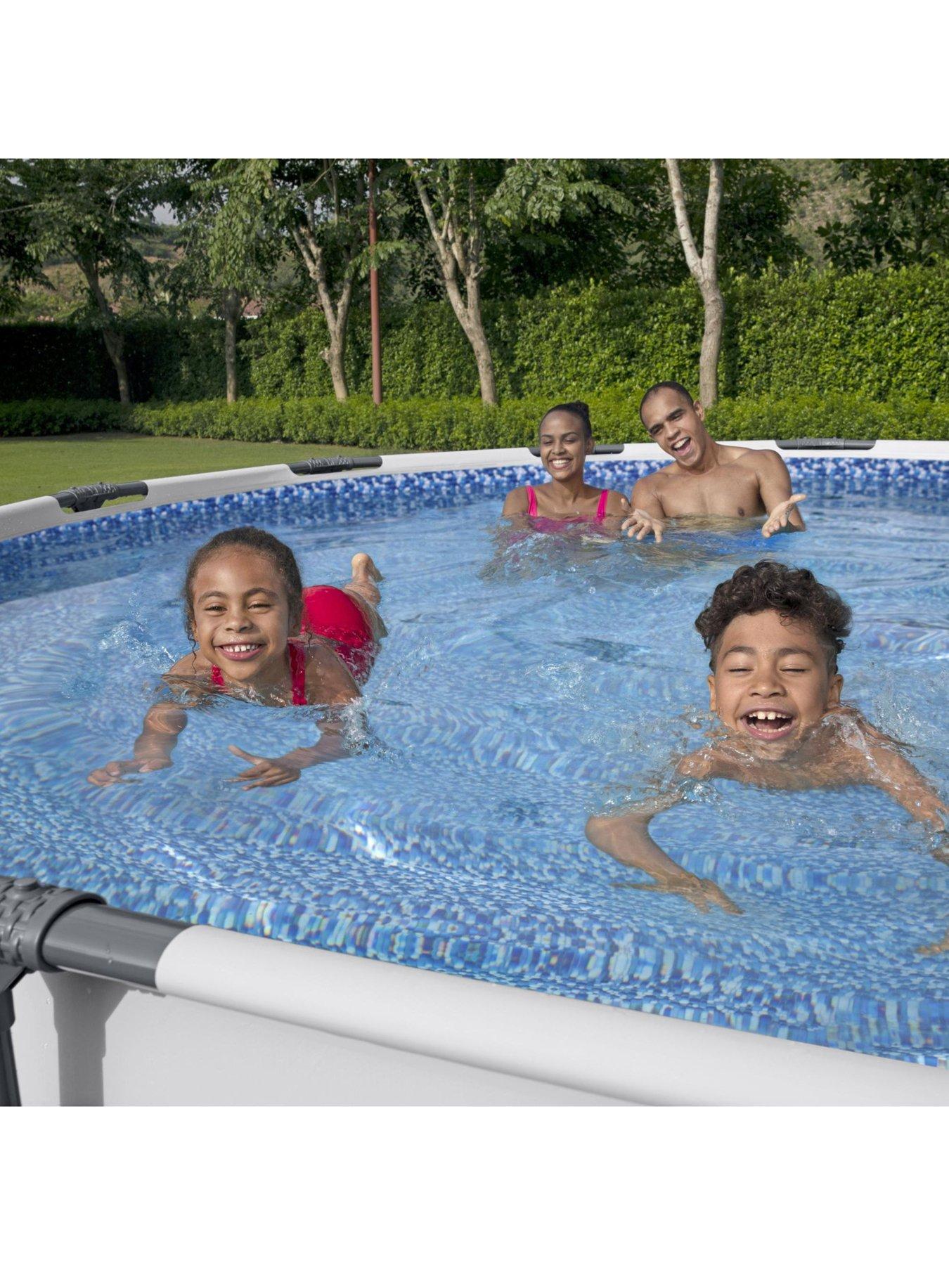 Image 4 of 6 of Bestway 14ft Steel Pro MAX Pool with Filter Pump