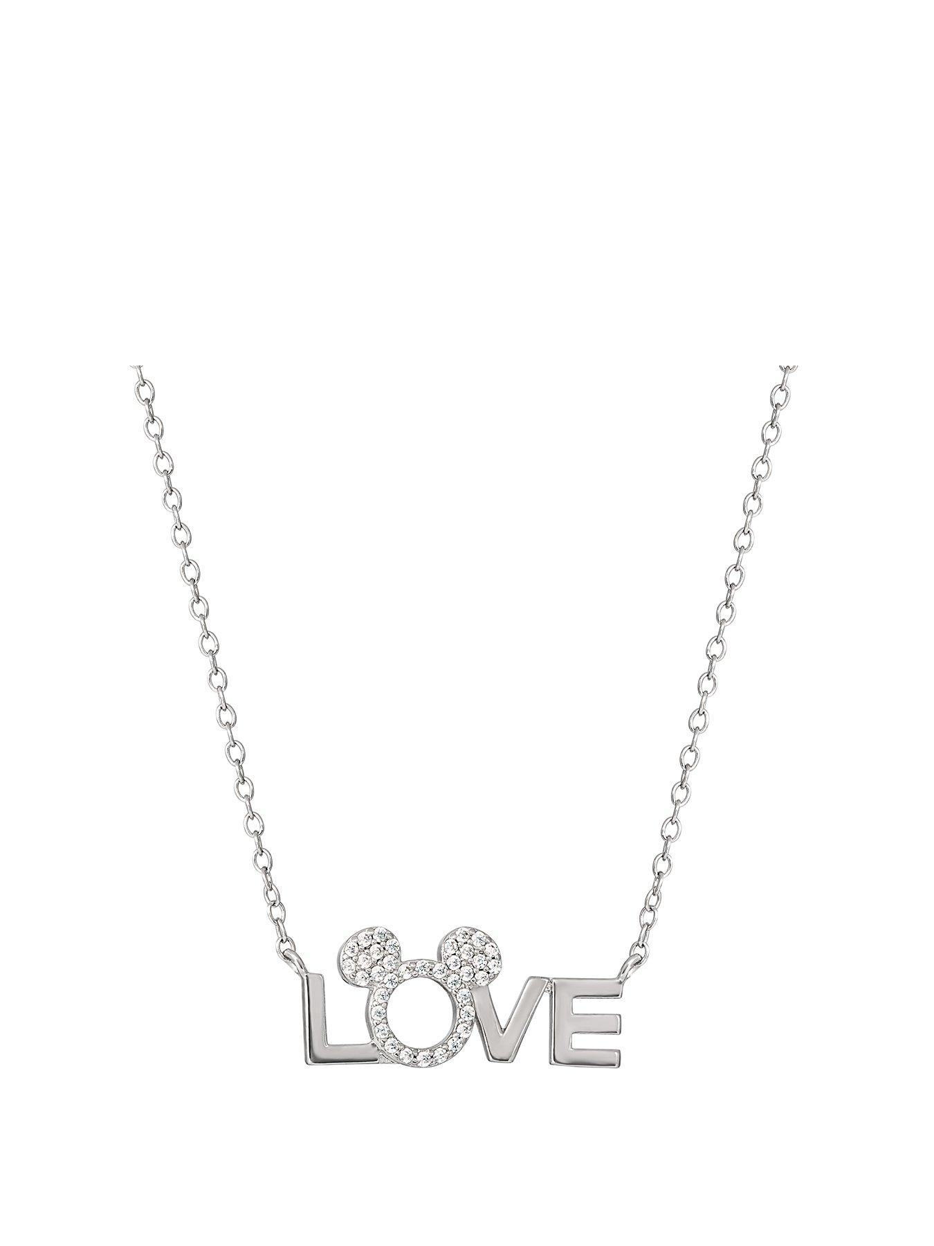 Women Mickey Mouse Ladies Necklace