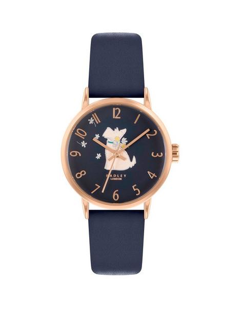 radley-ladies-dog-holding-flowers-dial-with-ink-strap-and-rose-gold-case-ry21268