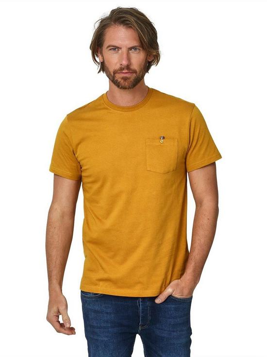 front image of joe-browns-better-than-basic-t-shirt-mustard