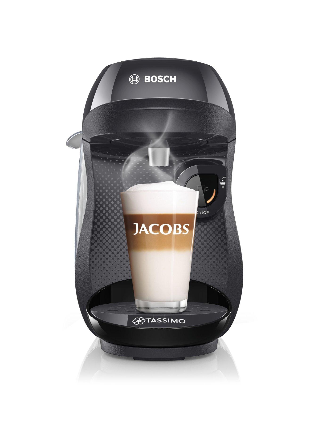 Tassimo TAS1002NGB Happy Pod Coffee Machine Black very.co.uk