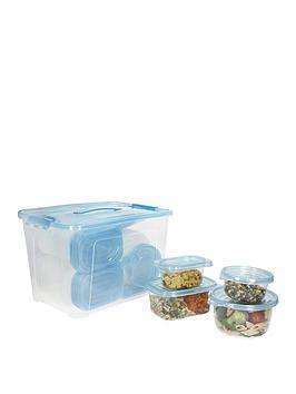 Product photograph of Kitchencraft Kitchen Craft 50pc Storage Set from very.co.uk