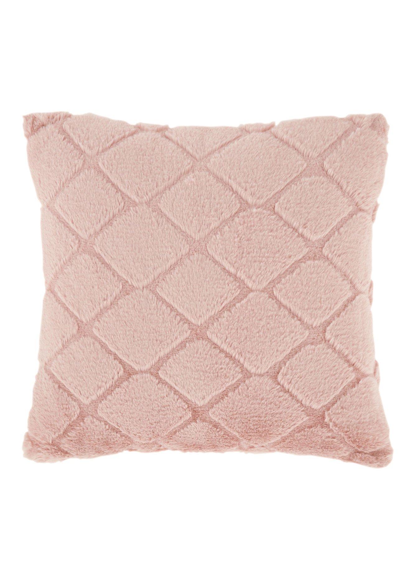 Catherine Lansfield Cosy Diamond Cushion