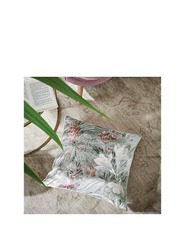 Product photograph of Hyperion Anthea Floral Velour Digitally Printed Cushion from very.co.uk
