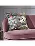  image of hyperion-anthea-floral-velour-digitally-printed-cushion
