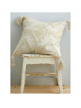 Product photograph of Pineapple Elephant Imani Tufted Cushion from very.co.uk