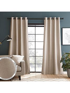 catherine-lansfield-textured-thermalnbspblackout-eyelet-curtainsnbsp
