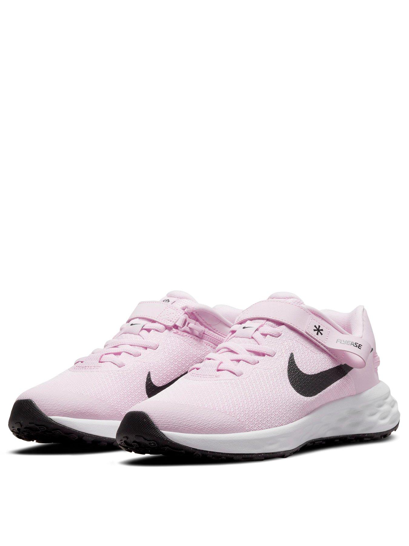 nike revolution grey pink