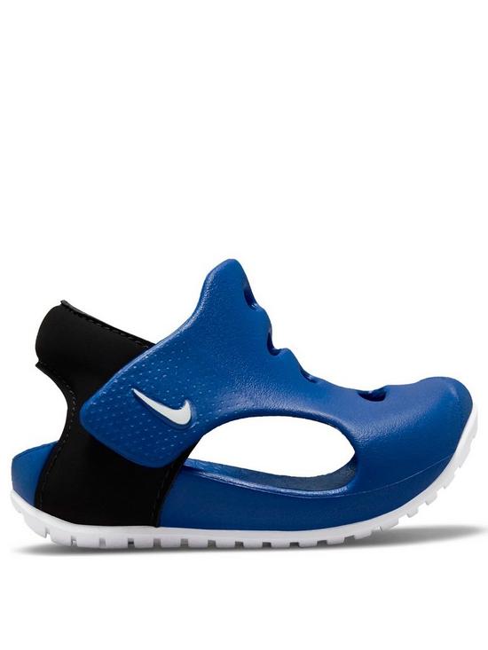 front image of nike-sunray-protect-3-bluewhite