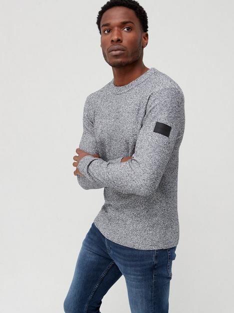 calvin-klein-textured-knitted-jumper-dark-grey-heather