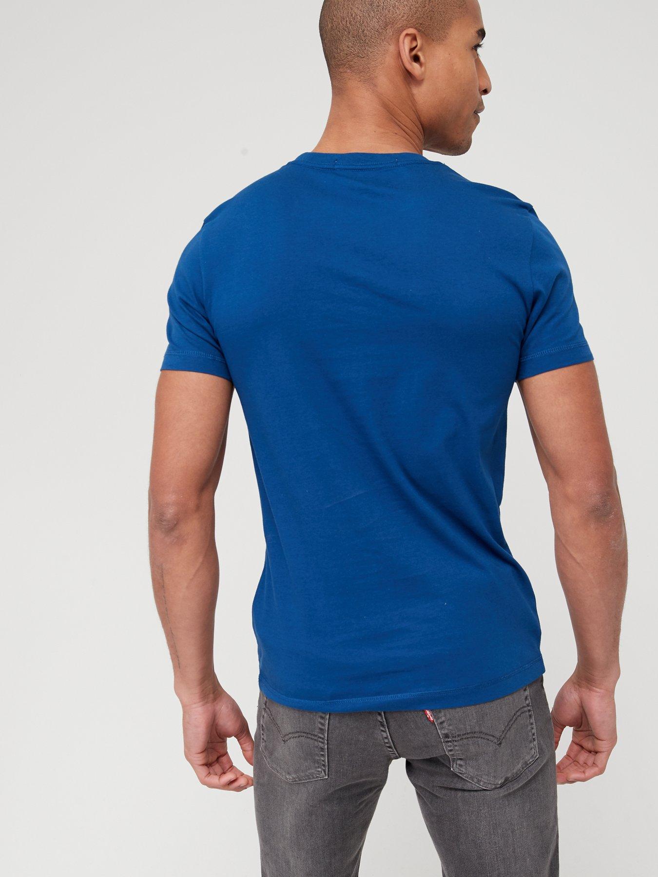 T-shirts & Polos Monogram Logo T-Shirt - Naval Blue