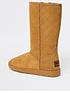  image of river-island-high-leg-fauxnbspfur-lined-boot-brown
