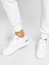  image of river-island-lace-up-plimsole-white