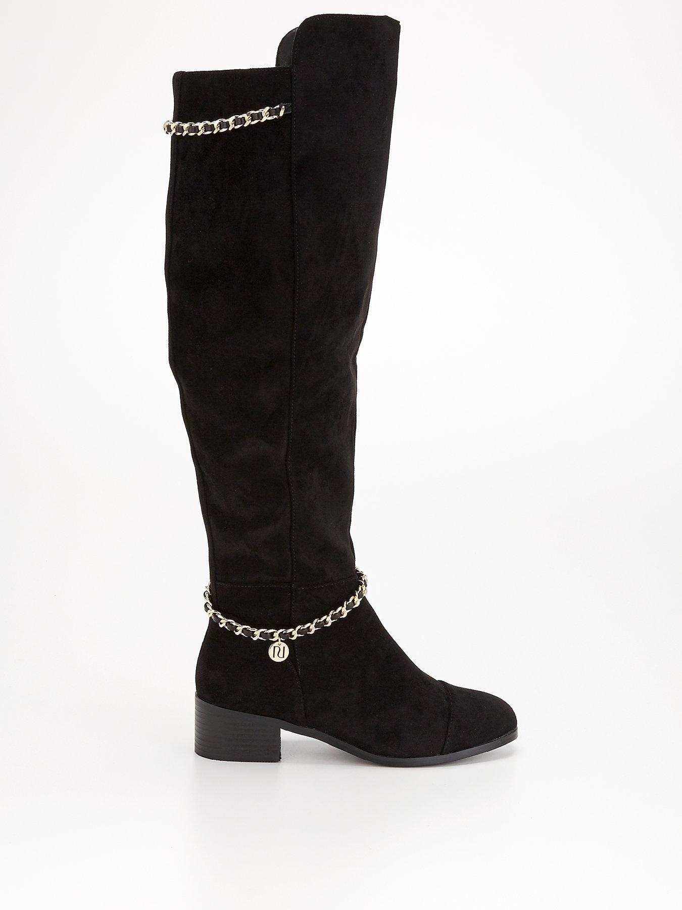 river island ankle boots wide fit