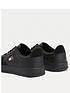  image of tommy-jeans-basket-leather-trainers-blacknbsp