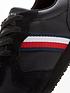  image of tommy-hilfiger-iconic-leather-runner-trainers-black