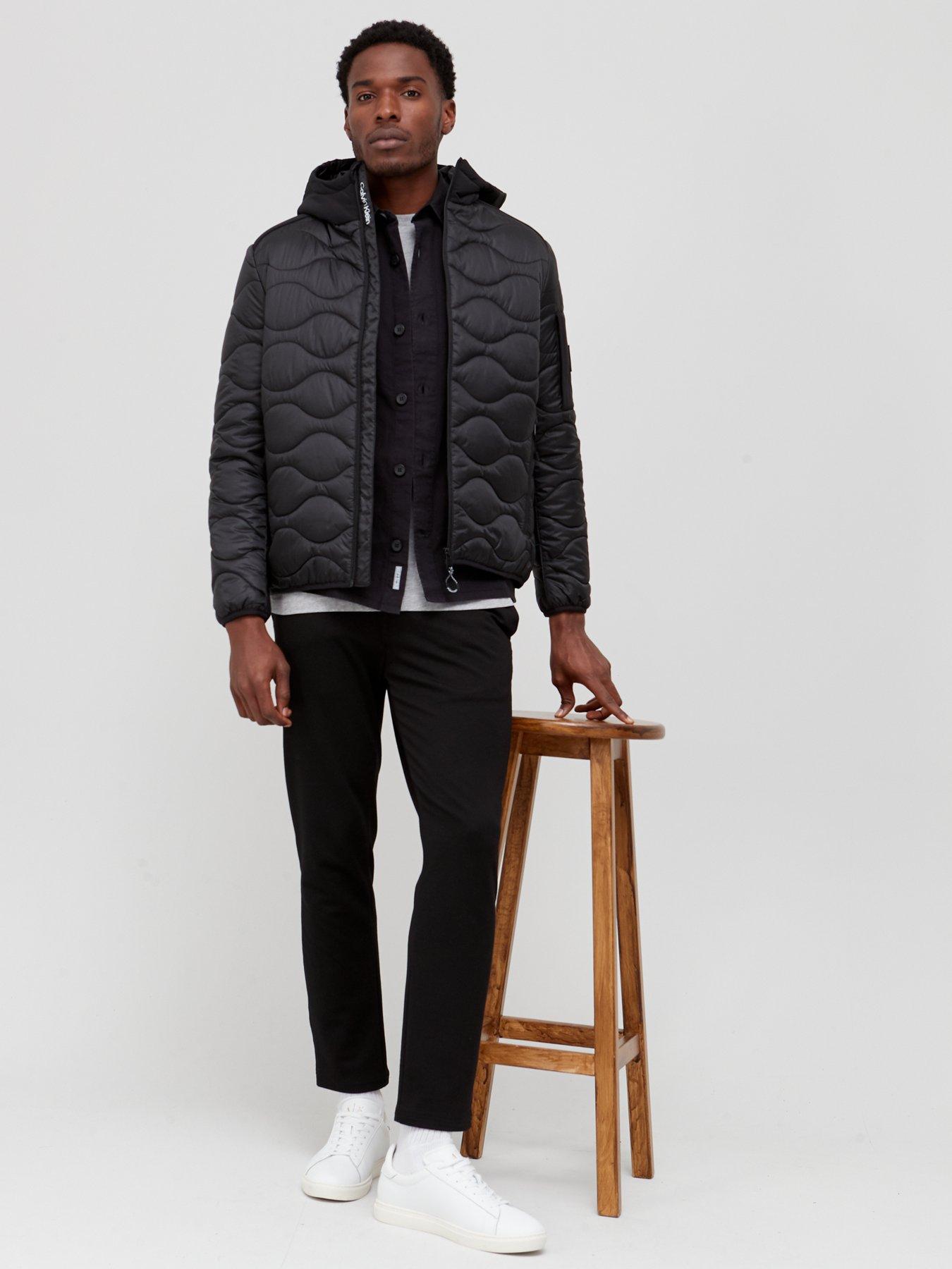  Lightweight Onion Quilted Jacket - Black