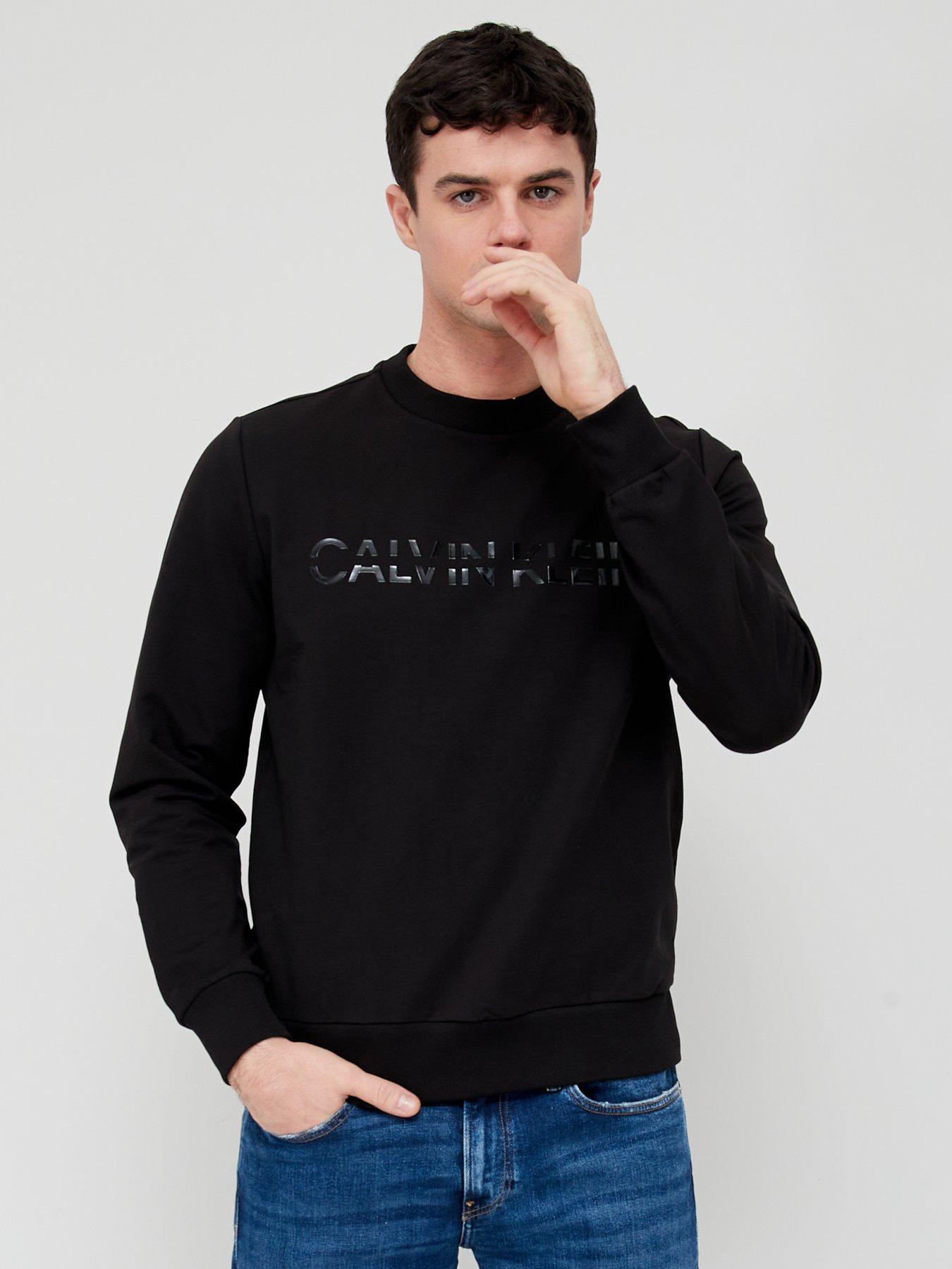 T-shirts & Polos Split Logo Sweatshirt - Black