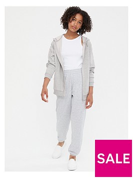 new-look-915-girls-zip-hoodie-grey