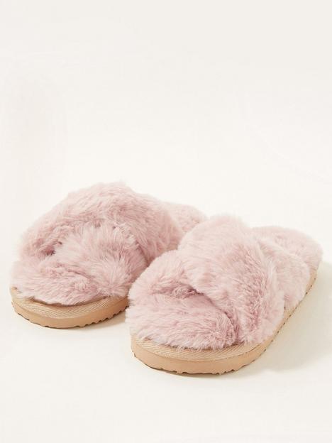 monsoon-girls-cross-strap-slider-slippers-pink