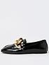 river-island-oversized-chain-loafer-blackoutfit