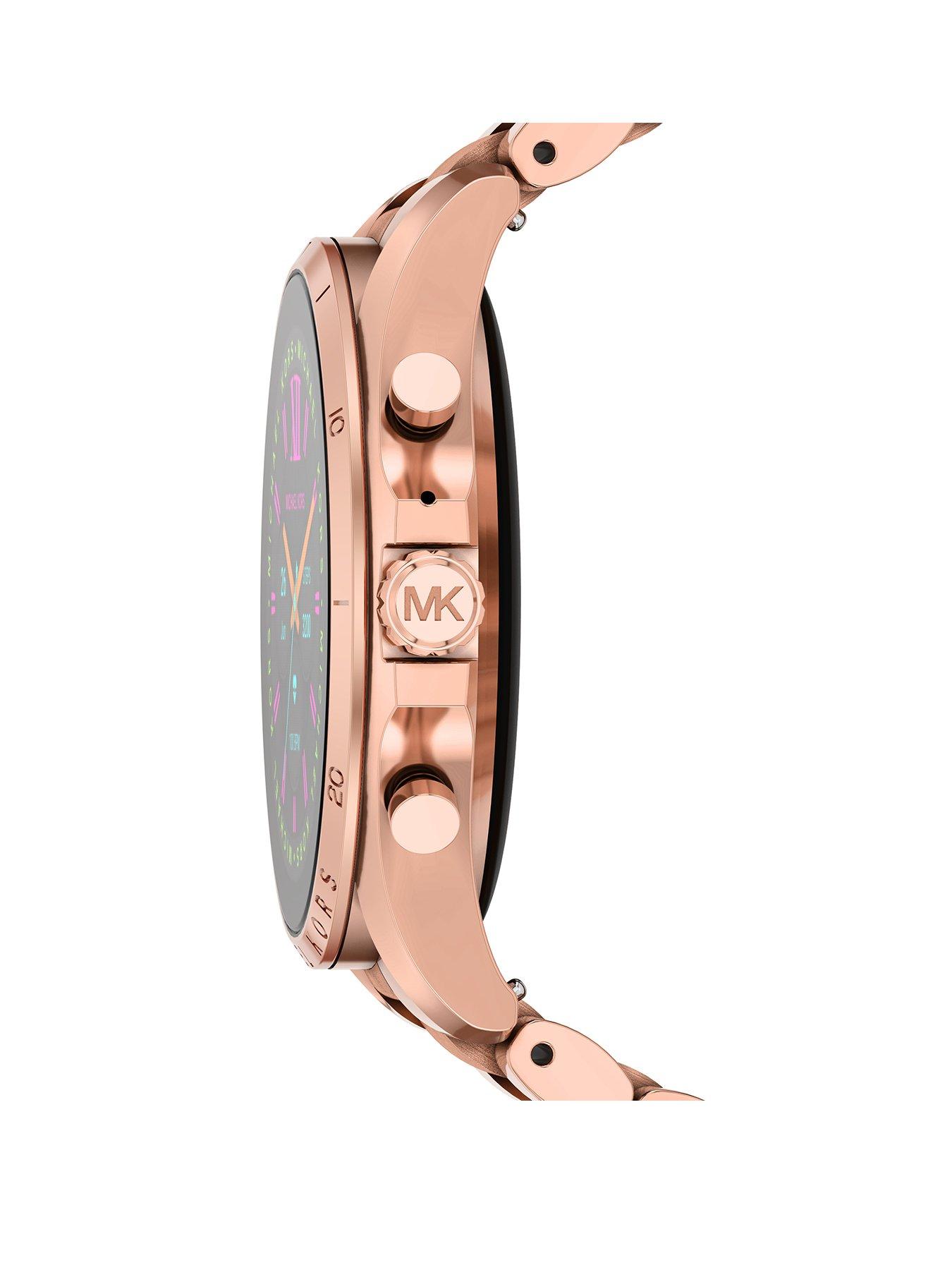 Smartwatch mk rose on sale gold